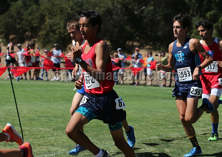 2015SIxcHSD2-009.JPG - 2015 Stanford Cross Country Invitational, September 26, Stanford Golf Course, Stanford, California.